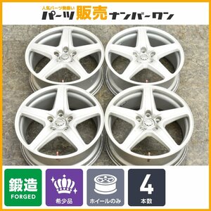 【1円～】【鍛造 希少】RAYS TRD Sports 18in 7.5J +50 PCD114.3 ホイール 4本 アルテッツァ マーク2 チェイサー ノア ヴォクシー レイズ