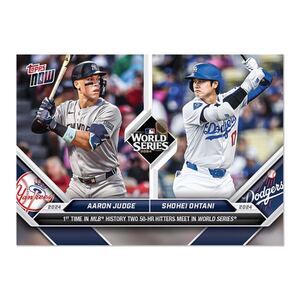 クーポンでお得! 2024 Topps Now # 863 大谷翔平 アーロンジャッジ Shohei Ohtani Aaron Judge MVP