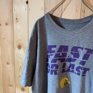 [KWT2448] NIKE 半袖Tシャツ メンズ グレー M ポス