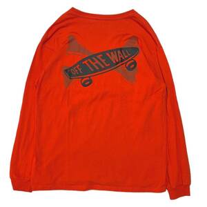 WTAPS ダブルタップス x VANS Print LSV T-Shirts レッド サイズ:02