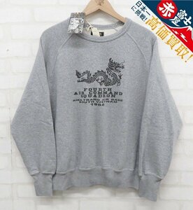 8T0518/未使用品 COLIMBO LAGERGOLD SWEAT SHIRT 4THAIR COMMANDO SQDN コリンボ スウェット