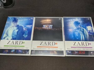 未開封 ZARD CD＆DVDコレクション 58,59,60 / What a beautiful memory 25th Anniversary Vol.1,2,3 / 3本セット / DVDのみ / da108