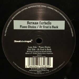 Hernan Cerbello / Piano Choice , Dr Fred Is Back