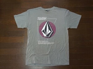 ★ VOLCOM 半袖 Tシャツ Lサイズ グレー ボルコム★