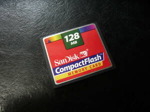 動作保証！SanDisk CFカード 128MB ②