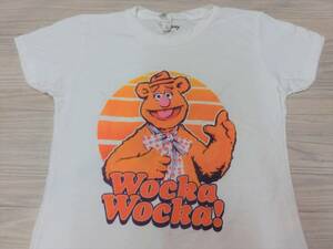 ザ・マペッツ マペットショー◆フォジーベア Tシャツ ビンテージ USA Muppets セサミストリート Fozzie Bear テディベア くまカーミット