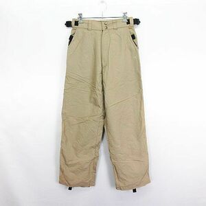 オニール ONEILL パンツ ボトムス ロング丈 スノーボード スキー ロゴ 裏メッシュ XS ベージュ ウィンタースポーツウェア ※EKM メンズ