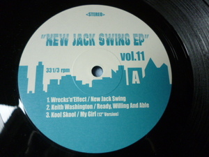 VA - New Jack Swing EP Vol.11 レア Keith Washington / Ready, Willing And Able - Bobby Brown / Til The End Of Time 等収録