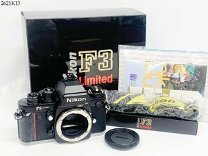 ★美品★ シャッターOK◎ Nikon ニコン F3 Limited HP ハイアイポイント 一眼レフ フィルムカメラ ボディ 説明書 箱付 2621K13-10