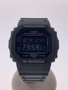 CASIO◆クォーツ腕時計_G-SHOCK/デジタル/ラバー/BLK/GRY//