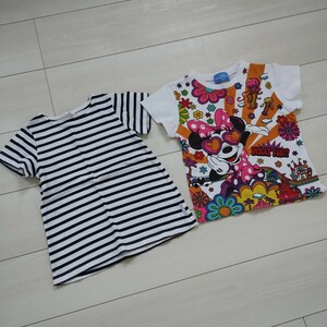 半袖Tシャツ ベビー キッズ 子供服 夏服 トップス 100 女の子 ディズニー 女の子