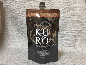 G4G160◆新古品◆ バランローズ VALANROSE クロクリームシャンプー KURO ダークブラウン ヘアカラークリームシャンプー 400g