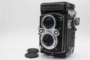 【訳あり品】 ヤシカ Yashica-635 Yashikor 80mm F3.5 二眼カメラ v4540