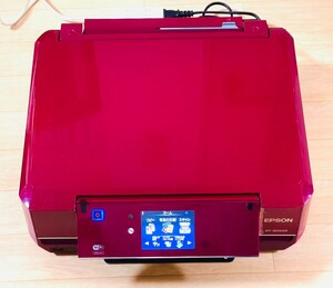 EPSON エプソン EP-805AR インクジェット プリンター 動作正常品　イエローインク切れ　現状品渡し　前面保護フィルムあり