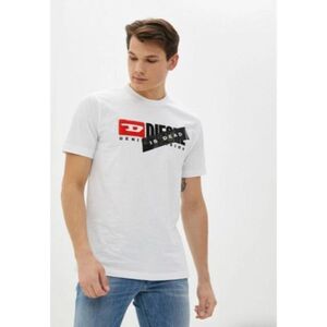 DIESEL Tシャツ HC-T-JUST-DIVISION-A ホワイト M ディーゼル