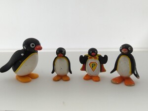 PINGU　ピングー　フィギュア　置物　置き物　飾り　ミニチュア　ぴんぐー　傷汚れあり　小物　アニメ　キャラクター　マント　