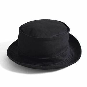 TENDERLOIN PORK PIE HAT DUCK BLACK テンダーロイン テンダー ポークパイ ハット 帽子 キャップ ブラック