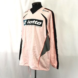 Lotto/ロット☆ピステ【メンズXL/pink/ピンク】プルオーバー/ウインドブレーカー/サッカーウェア/Coat/Jacket/Jumper◇cBH720