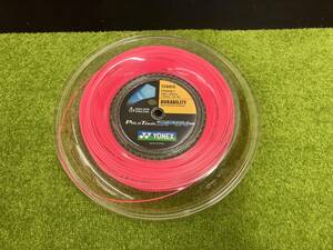 未使用品 テニス ガット 硬式用 YONEX POLY TOUR SPIN PINK 200m 1.25mm ヨネックス ポリツアー スピン ピンク