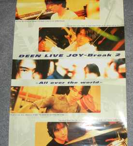 ◆ポスター◆DEEN／LIVE JOY-Break 2／２／ディーン