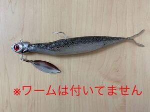 ワーム無し　46g BIG アンダースピンジグ スピナーベイト ジグスピナー プロリグスピン　スイムジグ　ジグヘッド　根魚クロソイ　バス釣り