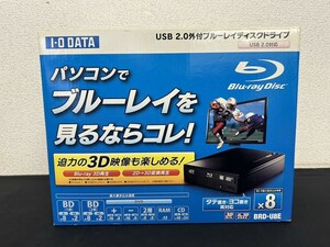 未使用未開封　A3　I-O DATA　アイ・オー・データ　BRD-U8E　ブルーレイディスクドライブ　現状品