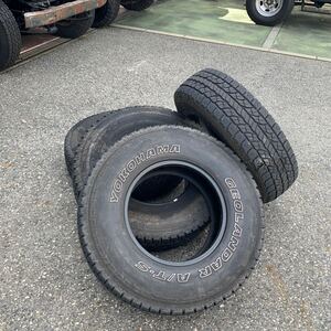 ヨコハマ GEOLANDAR A/T-S 235/85R16 4本 ランクルに 引き取り希望