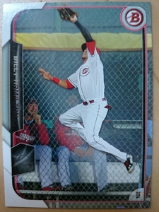 ★BILLY HAMILTON BOWMAN 2015 #104 MLB メジャーリーグ 大リーグ ビリー ハミルトン CINCINNATI REDS シンシナティ レッズ 盗塁王