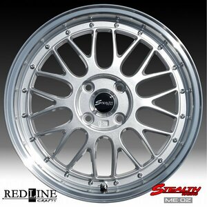 ■ ステルスレーシング ME02 ■ スペシャルサイズ,軽四用 16in/幅広リム6.0J　MAYRUN 165/45R16 タイヤ付4本セット