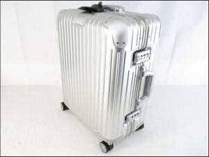 ■070101-147■RIMOWA/リモワ■キャビンプラス■キャリーバッグ■スーツケース■アルミニウム■49L■4輪■3～5泊向け■925.56■現状■