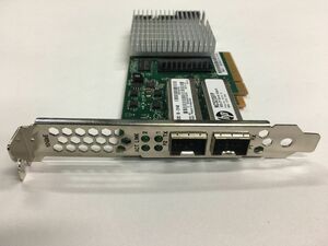 【即納】 HP NC523SFP 10Gb 2P Server Adapter (Qlogic QLE3242-HP) 2ポート10GbE SFP+ 593715-001 【中古パーツ/現状品】 (SV-H-307)