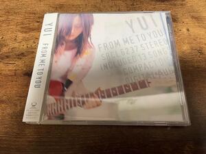 YUI　CD「FROM ME TO YOU」●