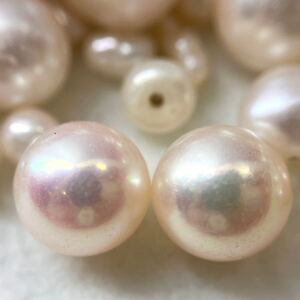 1円〜!!●パール おまとめ 1000ct●d 約200g pearl 本真珠 ジュエリー jewelry ルース 裸石 宝石 w3 37