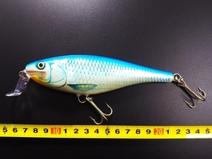 ラパラ スーパーシャッドラップ SSR-14 #BSH USED 産地無記名 RAPALA SUPER SHAD RAP