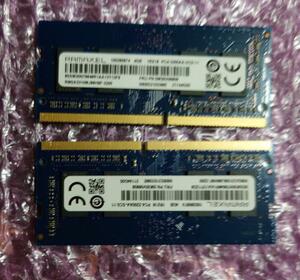 RAMAXEL PC4-25600 DDR4-3200 PC4-3200AA 1RX16 4GBx2 =8GB ノートPC用メモリ SODIMM SO-DIMM 