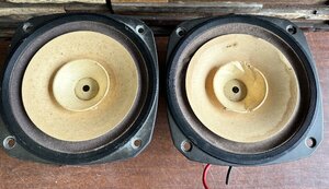 used FOSTEX Low Leakage Flux Full Range Speaker FE207E ペア　2