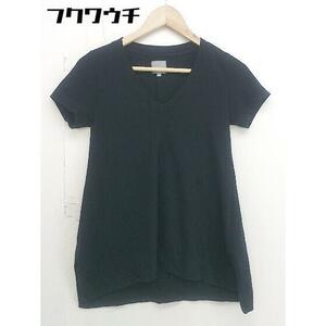 ◇ JANESMITH ジェーンスミス 半袖 Tシャツ カットソー サイズ38 ブラック レディース