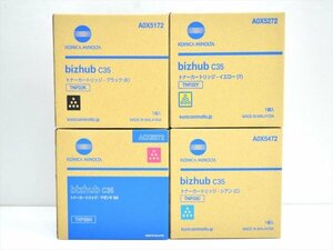 KM603●未開封まとめて!!●コニカミノルタ　bizhub C35　純正トナーカートリッジ 4色セット　TNP22M・TNP22C・TNP22K・TNP22Y