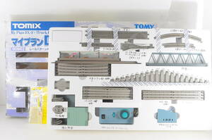 [MAD07]ほぼ未使用 TOMIX トミックス 90943 マイプランDX(F) レールパターン A+B+C Nゲージ 鉄道模型 レール コントローラー TOMMY トミー