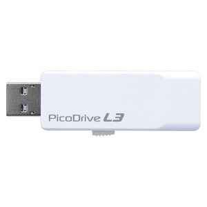 グリーンハウス(Green House) USB3.0 メモリー ピコドライブ 64G GH-UF3LA64G-WH(25101)