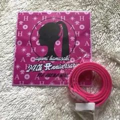 浜崎あゆみ ラバーブレスレット PINK