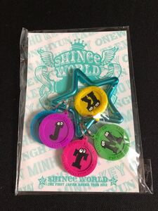 SHINee WORLD 2012 THE FIRST JAPAN ARENA TOUR グッズ カラビナ キーホルダー 新品