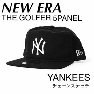 THE GOLFER NEW ERA × URBAN OUTFITTERS 9902 New York Yankees スナップバック チェーンステッチ Black ニューエラ ヤンキース