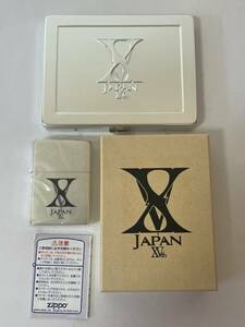 X JAPAN 15周年記念 ZIPPO シガレットケース付き 262/5000 YOSHIKI hide TISHI オイルライター