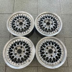 希少. BBS RS224 15インチ 6.5J ＋45 PCD114.3 5穴 ４本