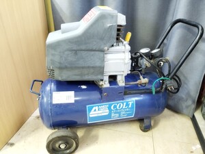 管理1027 ANEST IWATA COLT アネストイワタ HX4004 エアーコンプレッサー エアー漏れあり 通電のみ ジャンク