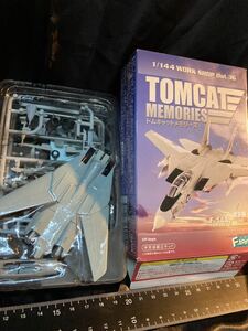 Ｆ15トムキャット アメリカ海軍第21戦闘飛行隊フリーランサーズ　1/144 プラモデル食玩　ジェット戦闘機　海兵隊 Ｆトイズ　戦闘機