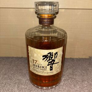 1円スタート 響 17年 サントリー 希少 和紙 700ml