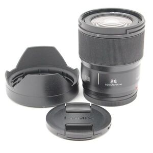 ★新品級★ PANASONIC パナソニック LUMIX S 24mm F1.8 [S-S24]