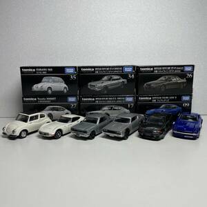 トミカプレミアム スバル360 トヨタ2000GT スカイライン GT-R KPGC10 2000GT-R KPGC110 BNR32 フェアレディZ tomica PREMIUM ハコスカ r32